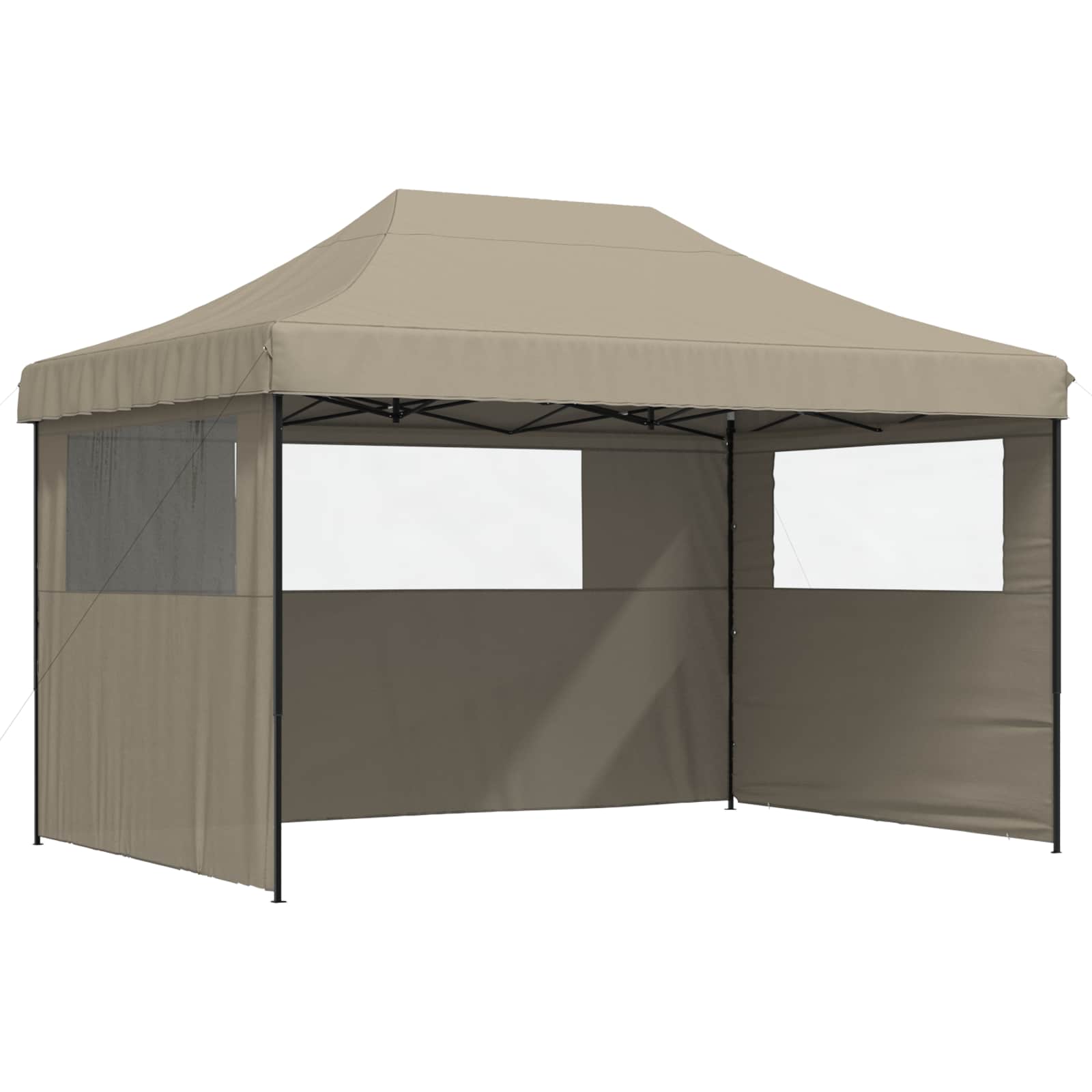 Partytält Taupe 279 X 410 X 315 Cm Oxford Tyg