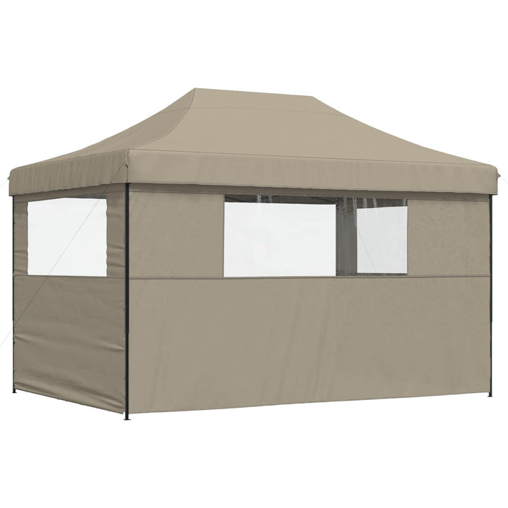 Partytält Taupe 279 X 410 X 315 Cm Oxford Tyg