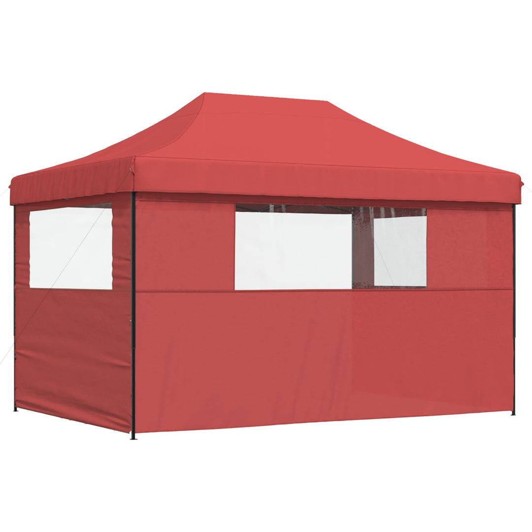 Partytält Vinröd 279 X 410 X 315 Cm Oxford Tyg