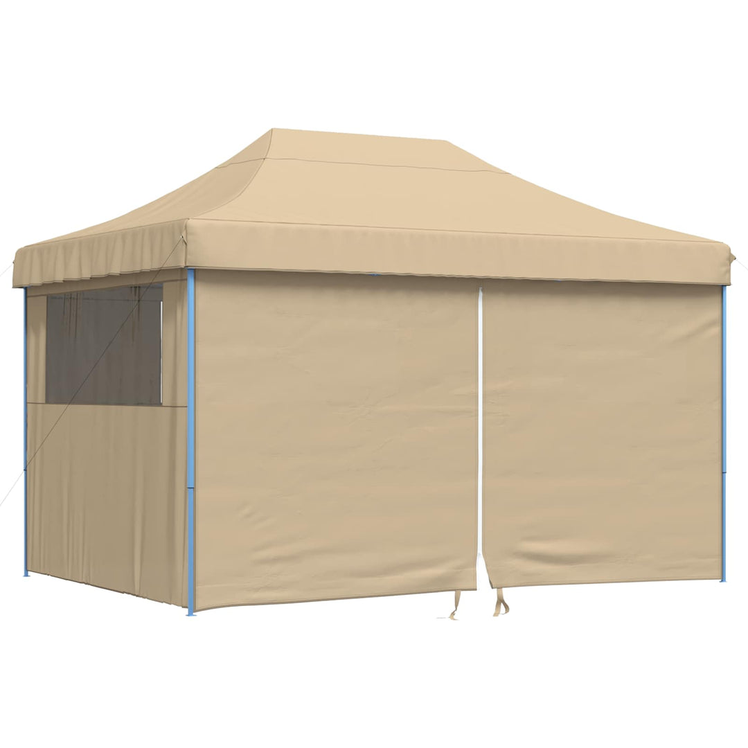Partytält Beige 279 X 410 X 315 Cm Oxford Tyg