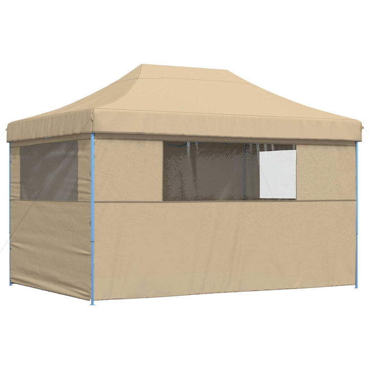 Partytält Beige 279 X 410 X 315 Cm Oxford Tyg