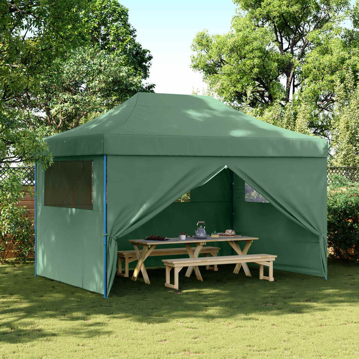 Partytält Grön 279 X 410 X 315 Cm Oxford Tyg