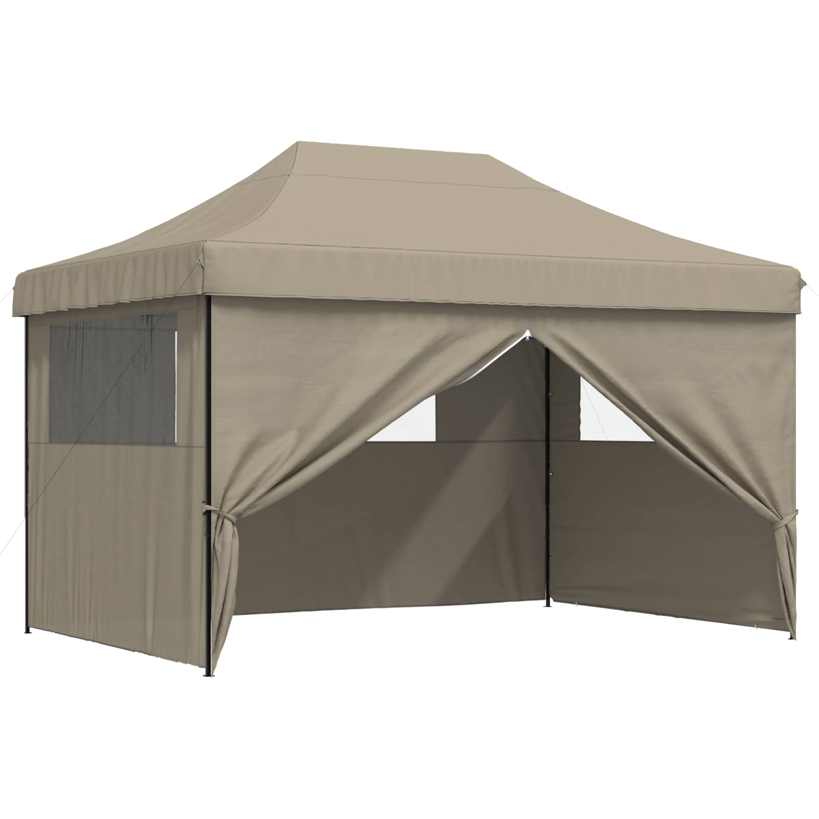 Partytält Taupe 279 X 410 X 315 Cm Oxford Tyg