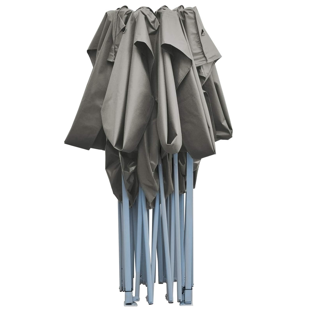 Partytält Antracit 291 X 431 X 315 Cm Oxford Tyg