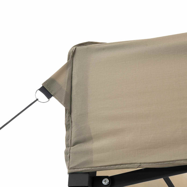 Partytält Taupe 292 X 440 X 315 Cm Oxford Tyg