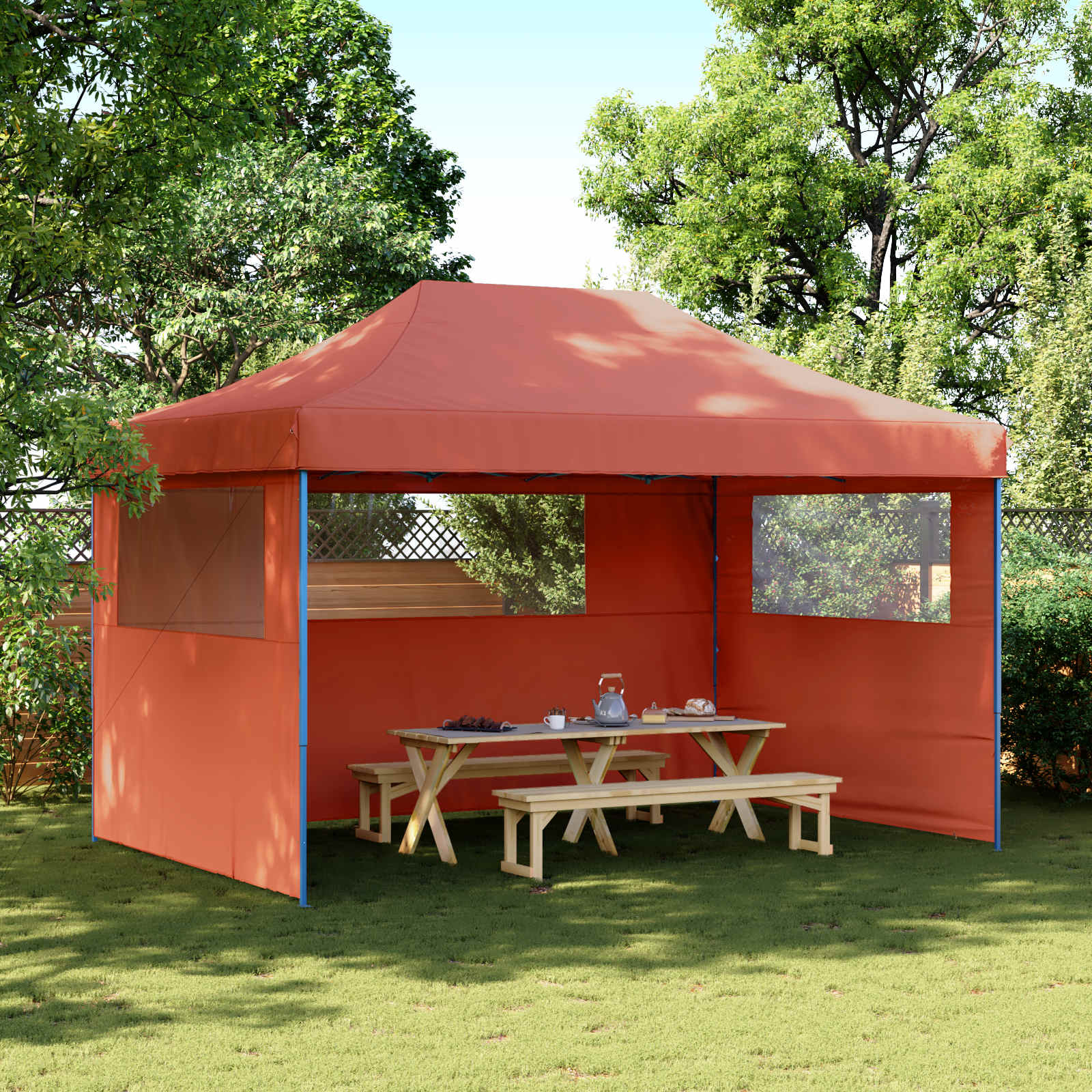 Partytält Terracotta 292 X 440 X 315 Cm Oxford Tyg