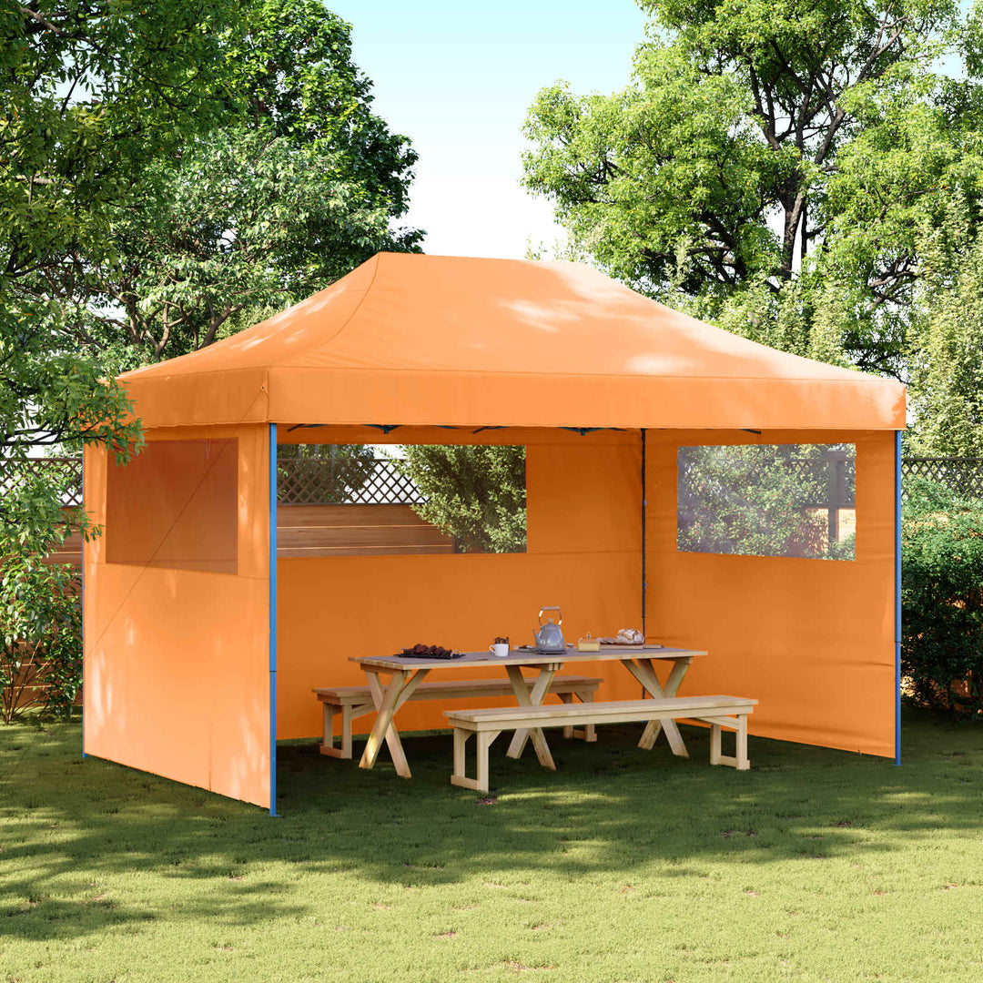 Partytält Orange 292 X 440 X 315 Cm Oxford Tyg