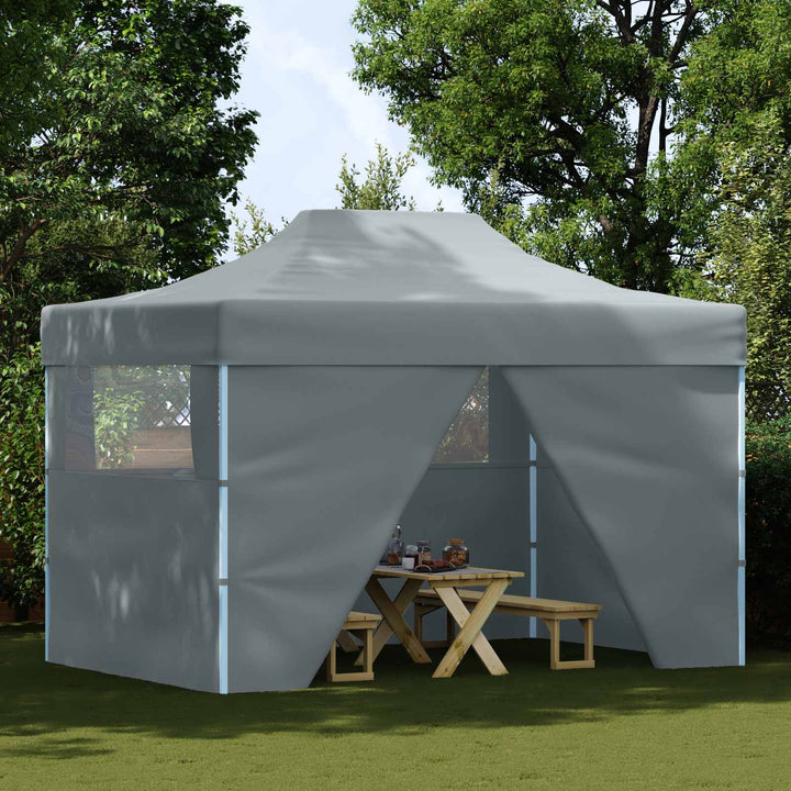 Partytält Antracit 291 X 431 X 315 Cm Oxford Tyg