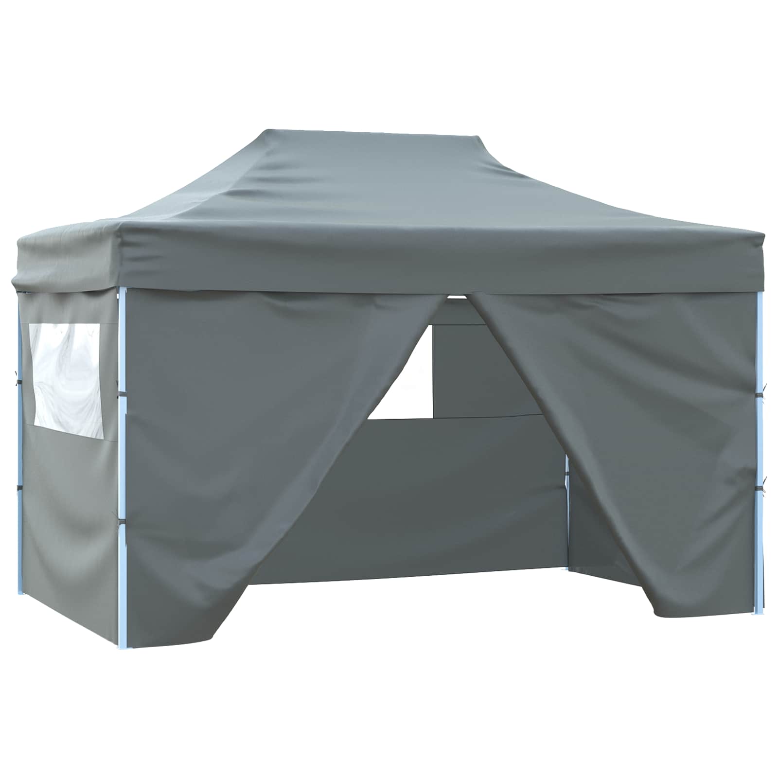 Partytält Antracit 291 X 431 X 315 Cm Oxford Tyg