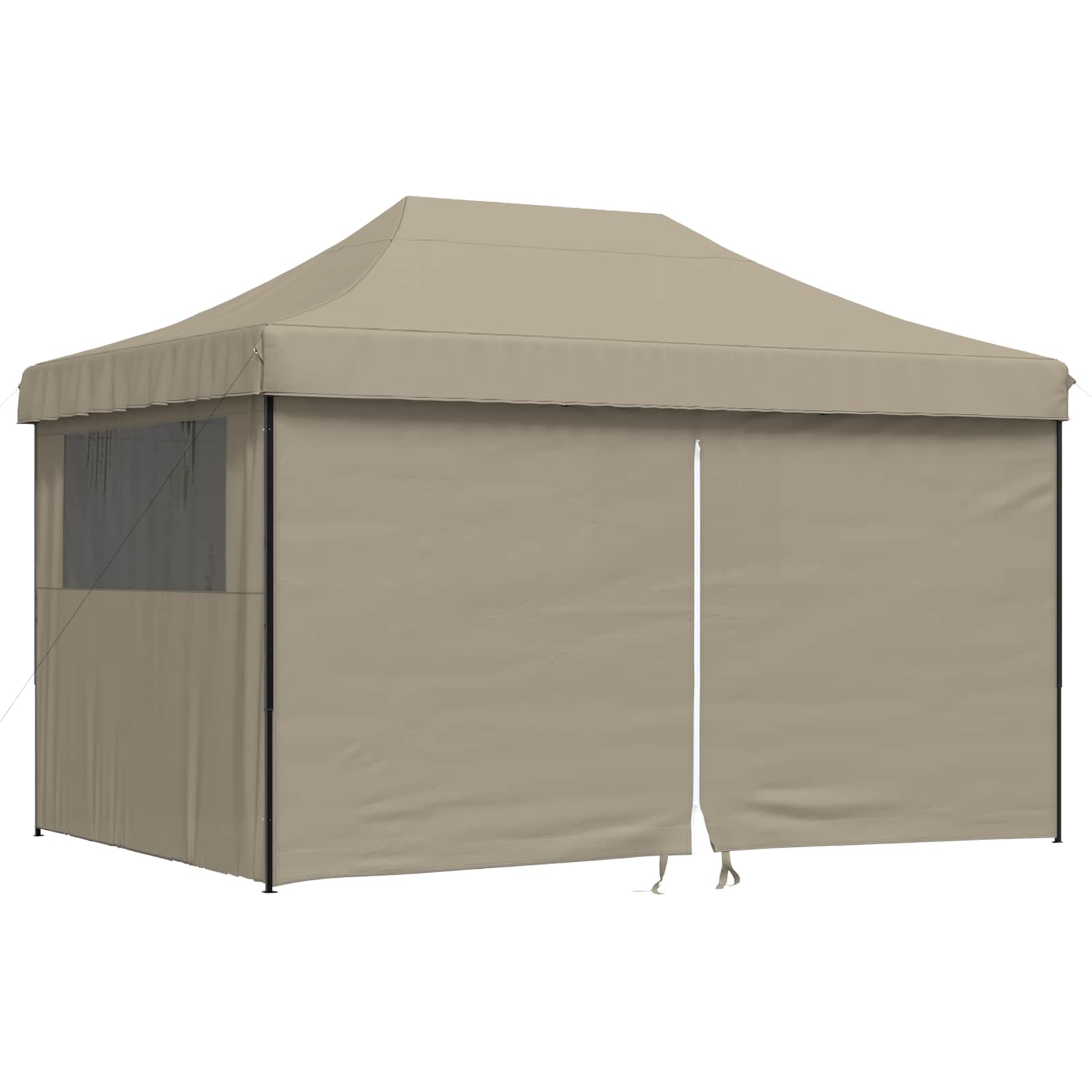 Partytält Taupe 292 X 440 X 315 Cm Oxford Tyg