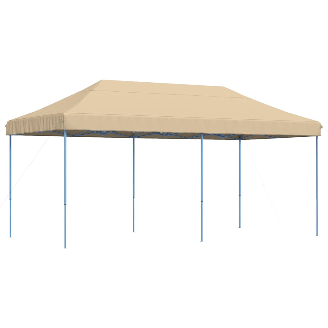 Partytält Beige 292 X 580 X 315 Cm Oxford Tyg