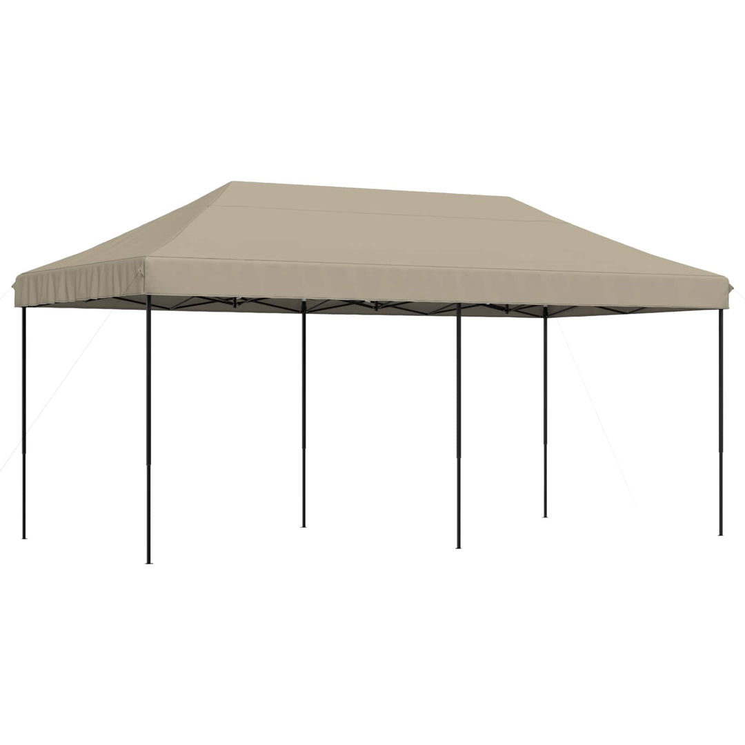 Partytält Taupe 292 X 580 X 315 Cm Oxford Tyg