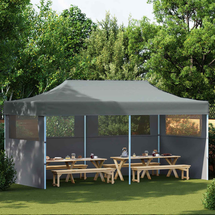 Partytält Antracit 291 X 580 X 315 Cm Oxford Tyg
