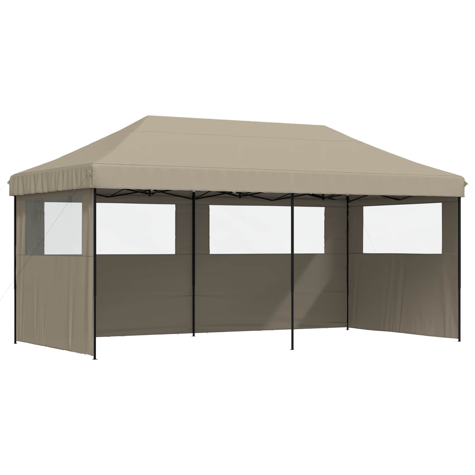 Partytält Taupe 292 X 580 X 315 Cm Oxford Tyg
