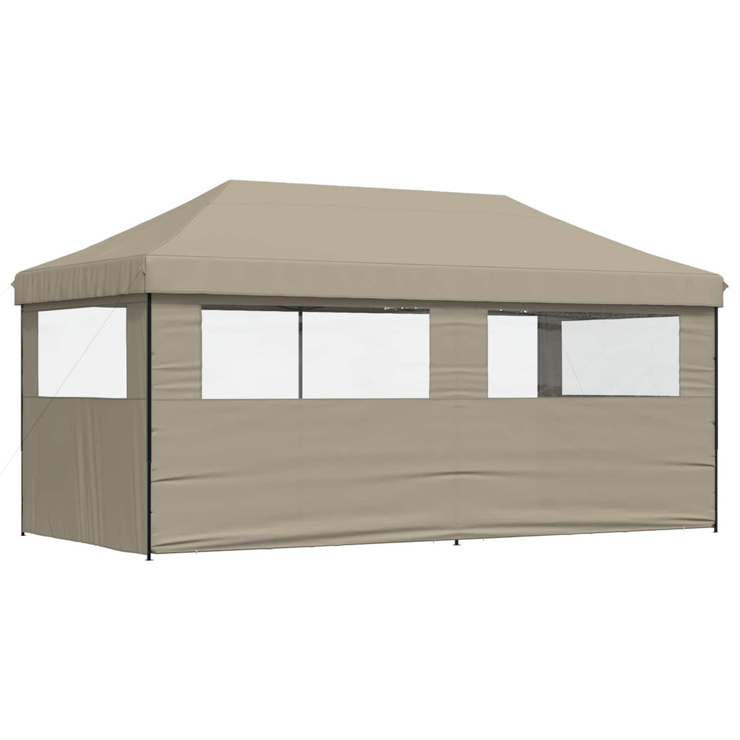 Partytält Taupe 292 X 580 X 315 Cm Oxford Tyg