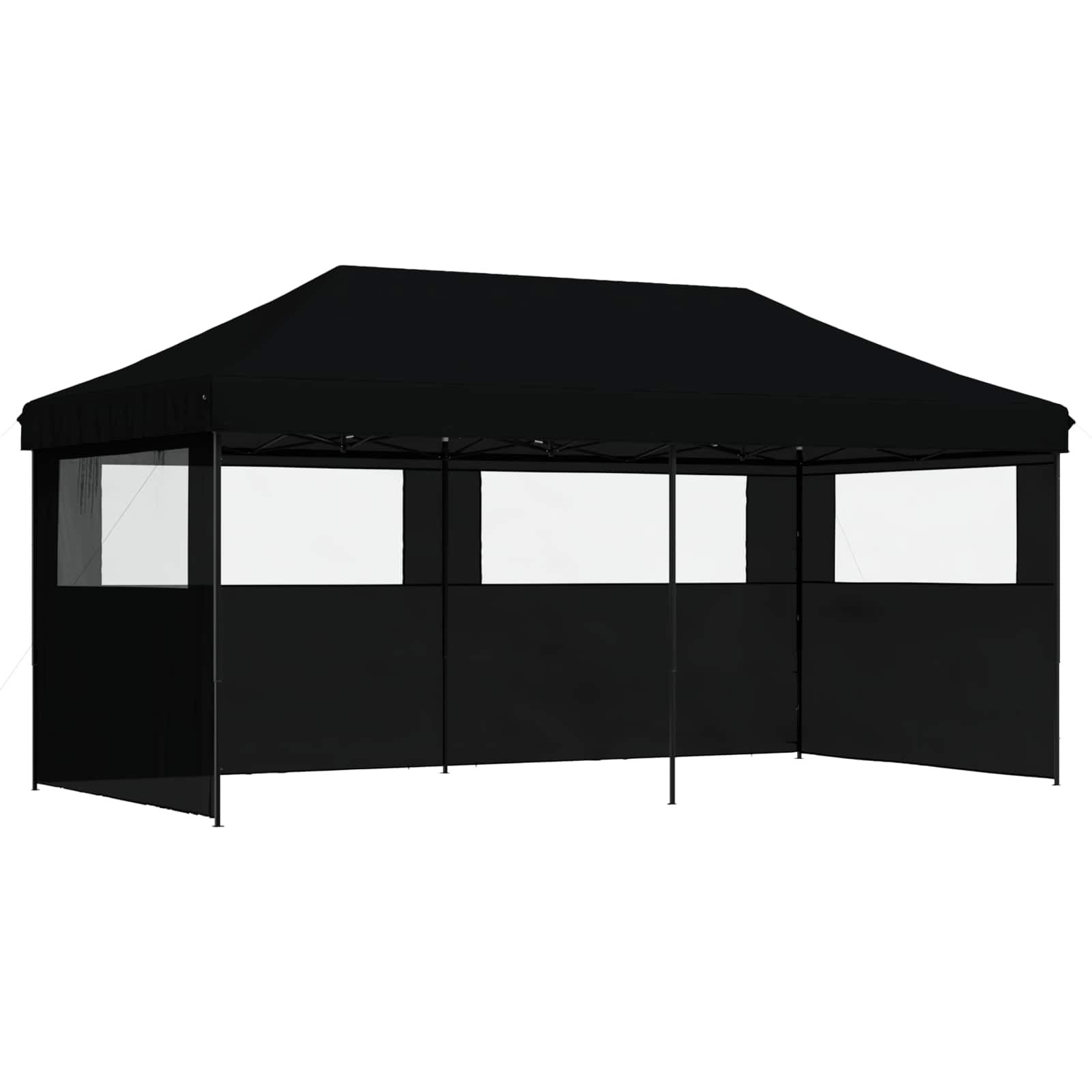 Partytält Svart 292 X 580 X 315 Cm Oxford Tyg