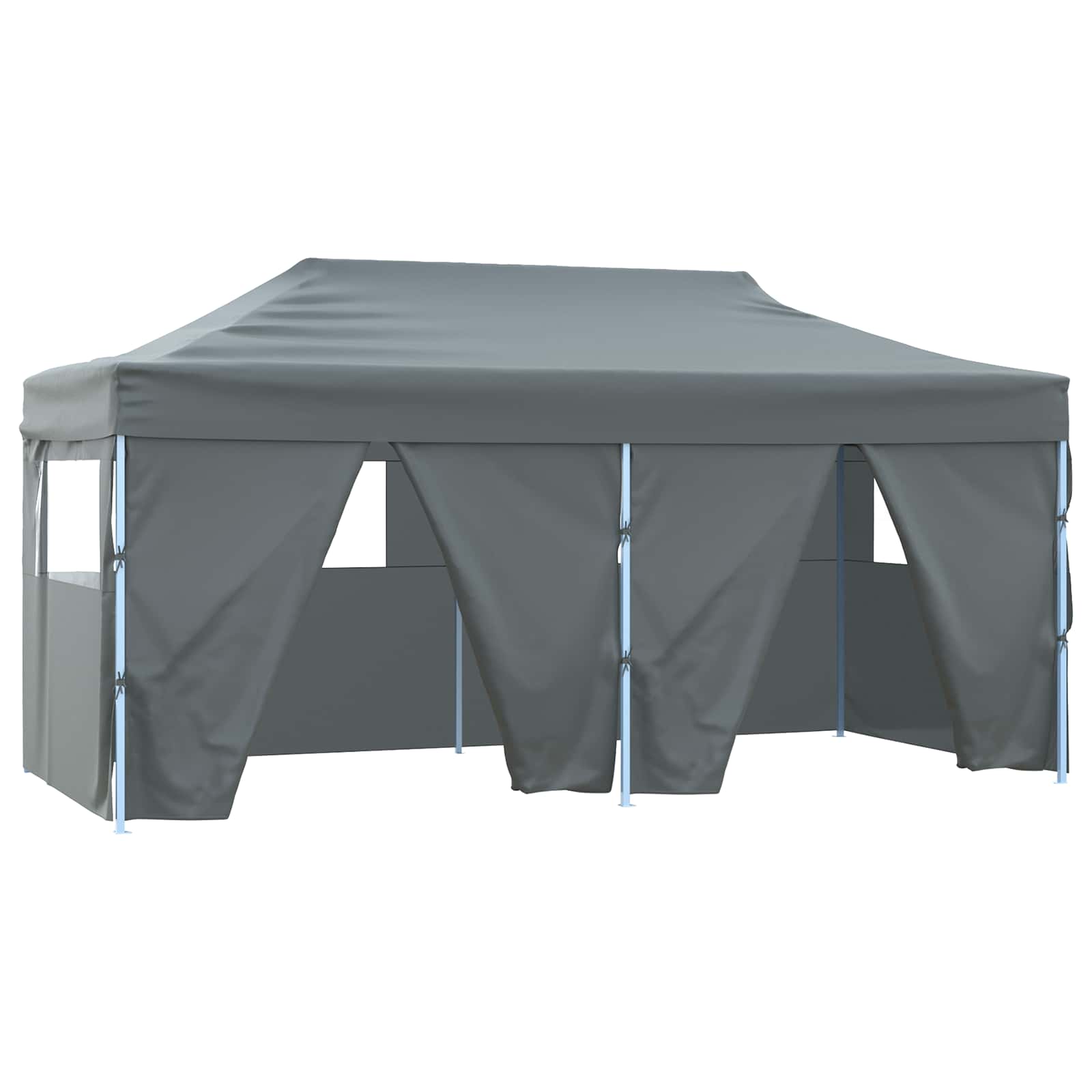 Partytält Antracit 291 X 580 X 315 Cm Oxford Tyg
