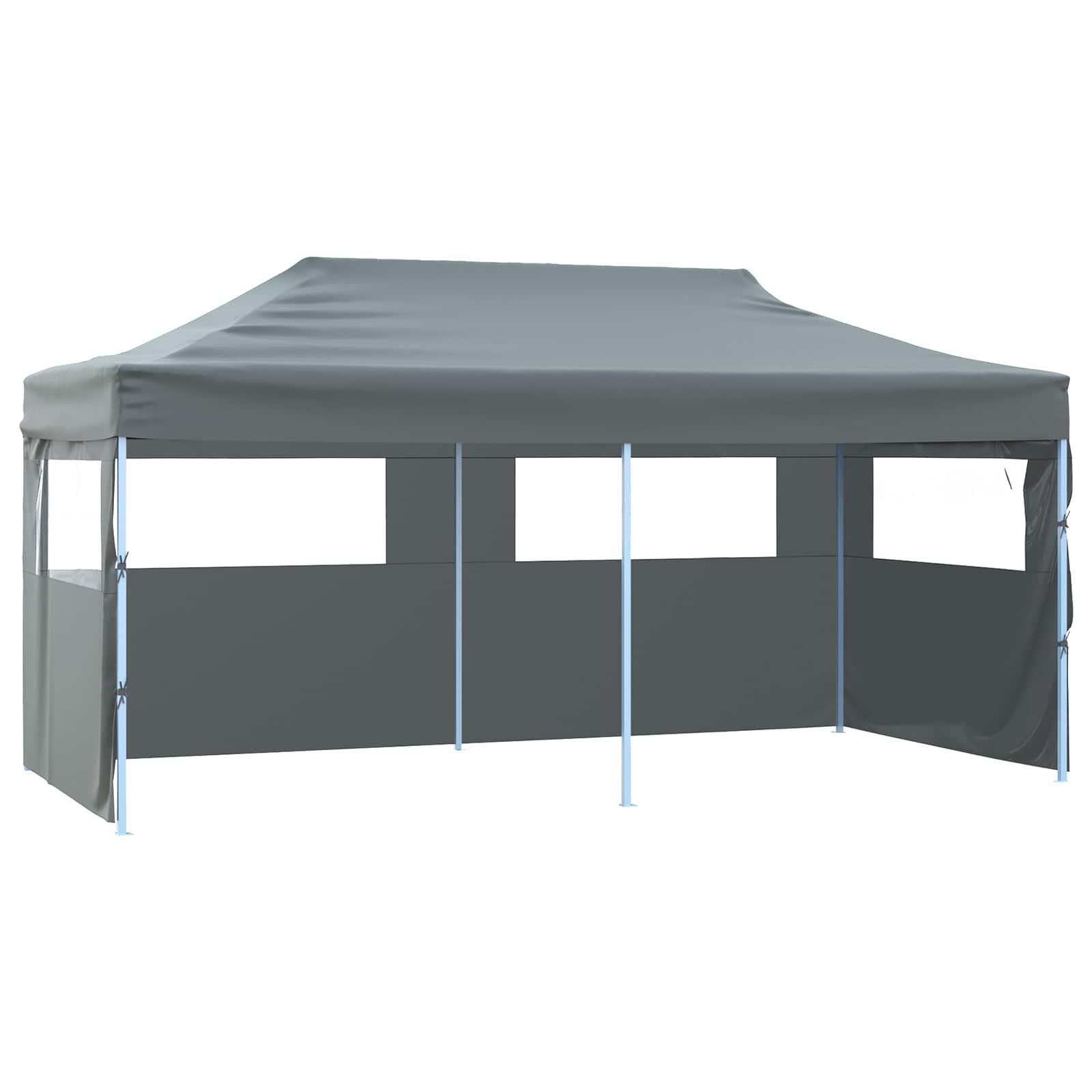 Partytält Antracit 291 X 580 X 315 Cm Oxford Tyg