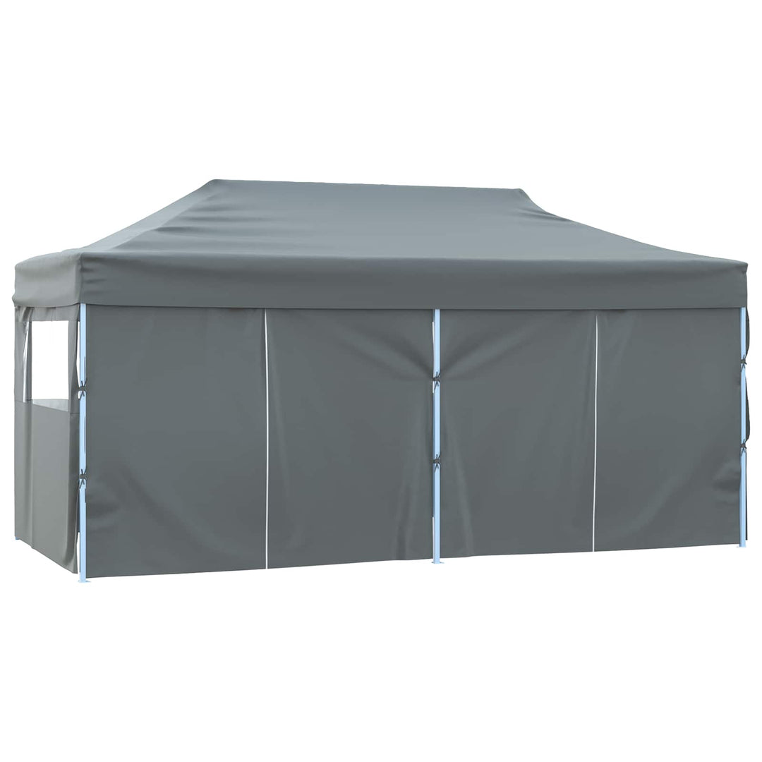 Partytält Antracit 291 X 580 X 315 Cm Oxford Tyg