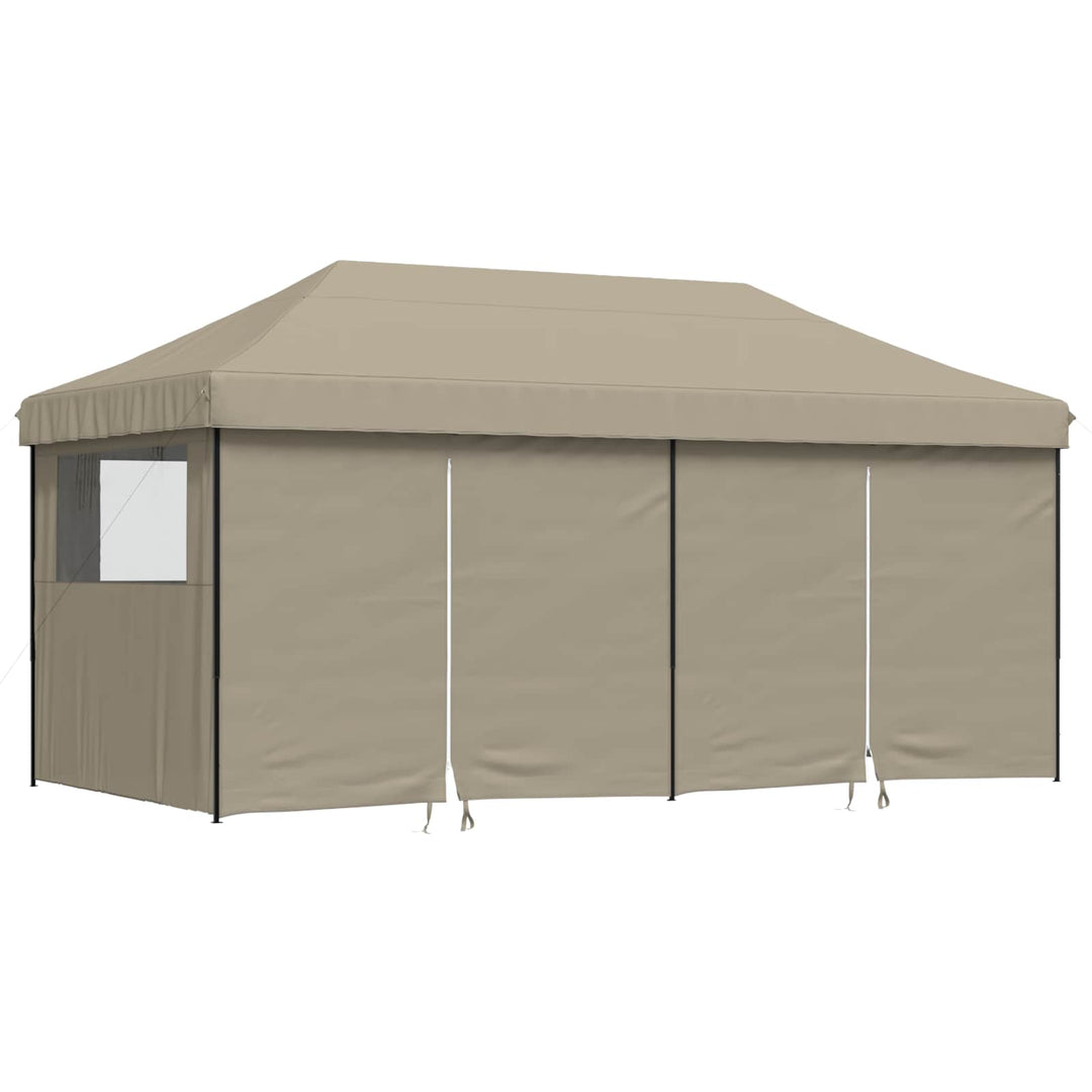Partytält Taupe 292 X 580 X 315 Cm Oxford Tyg