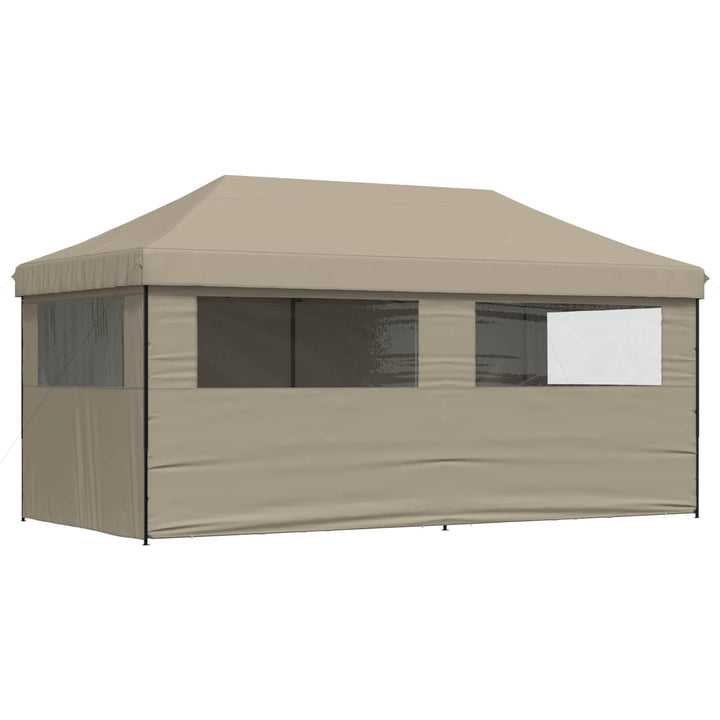 Partytält Taupe 292 X 580 X 315 Cm Oxford Tyg