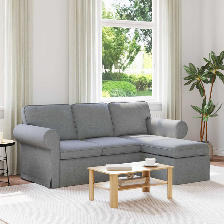 Soffa 215 X 138 X 80 Cm Tyg