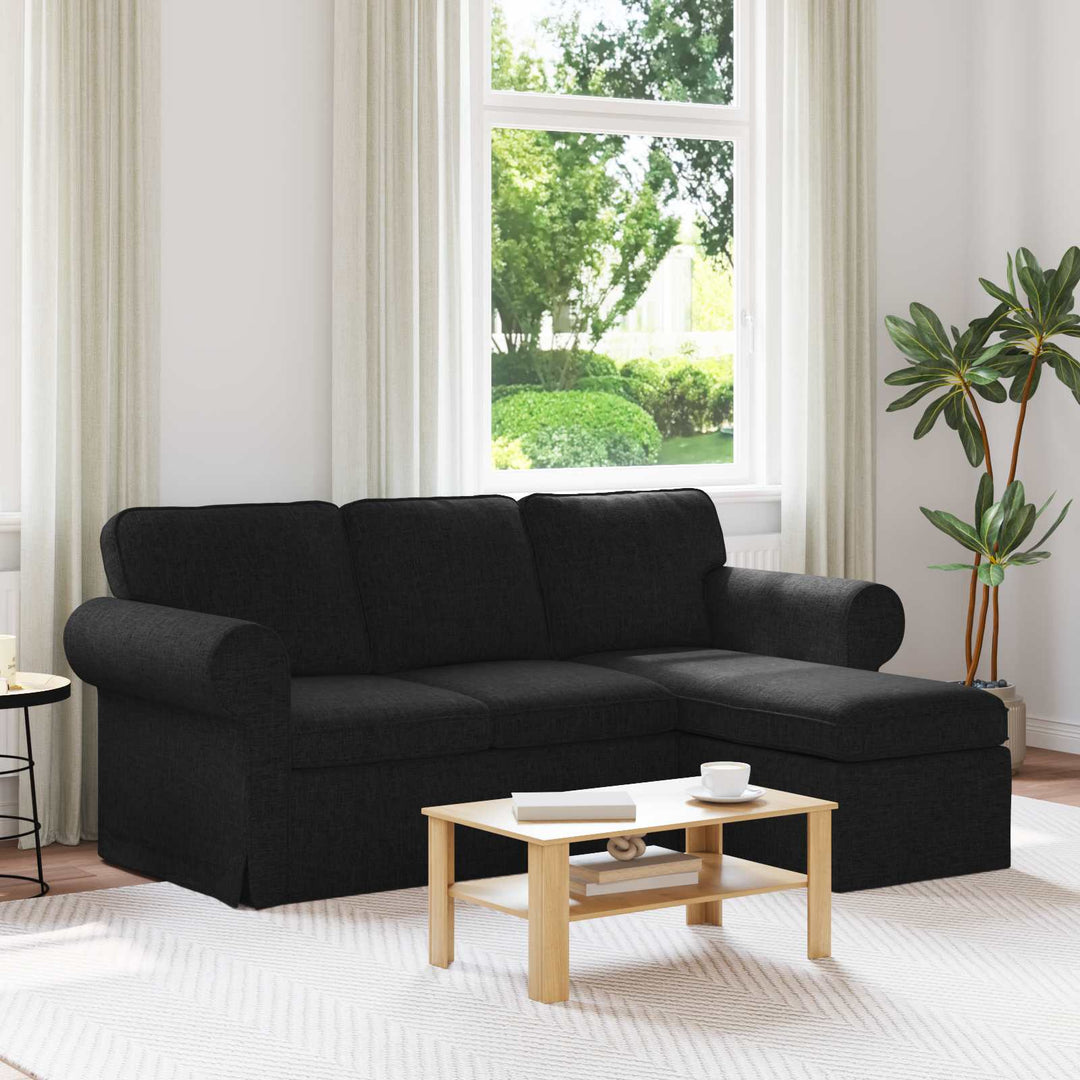 Soffa 215 X 138 X 80 Cm Tyg