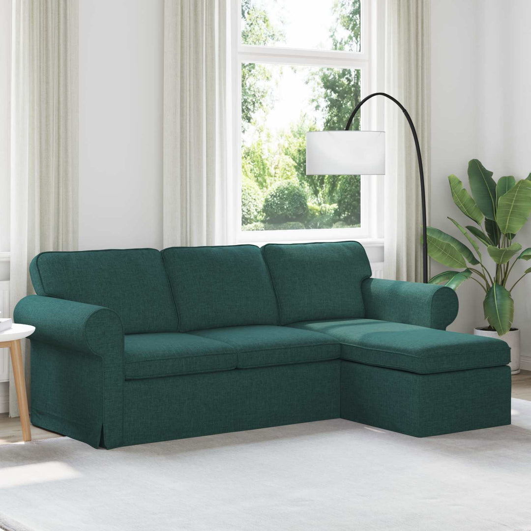 Soffa 215 X 138 X 80 Cm Tyg