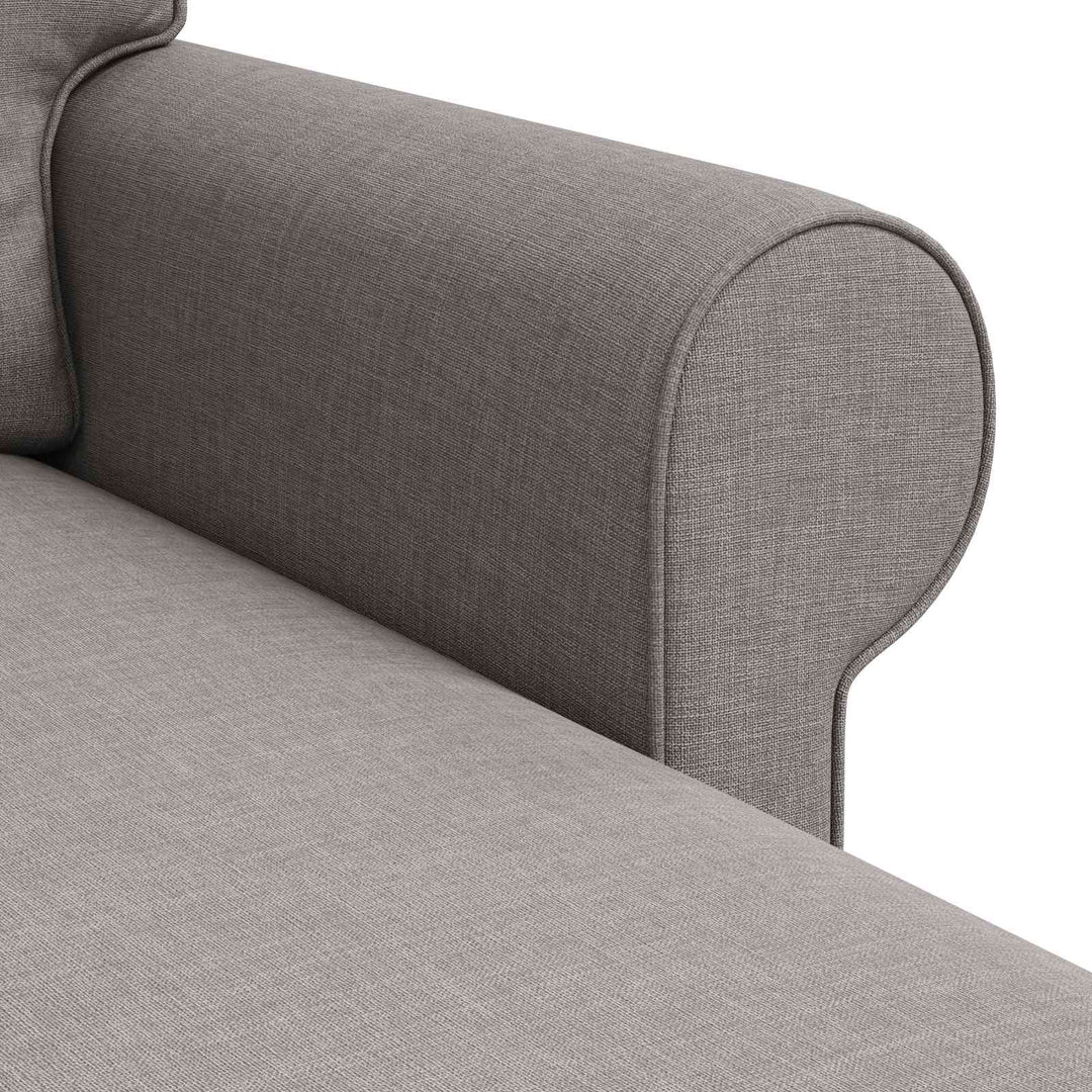 Soffa 215 X 138 X 80 Cm Tyg