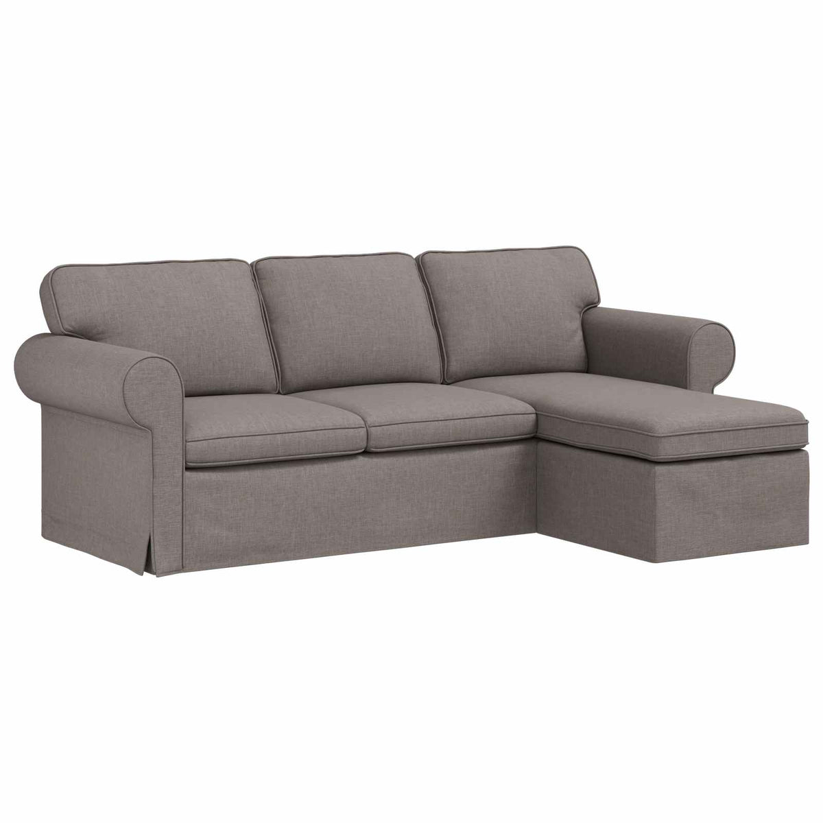 Soffa 215 X 138 X 80 Cm Tyg