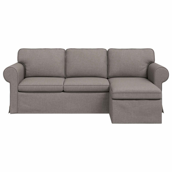 Soffa 215 X 138 X 80 Cm Tyg