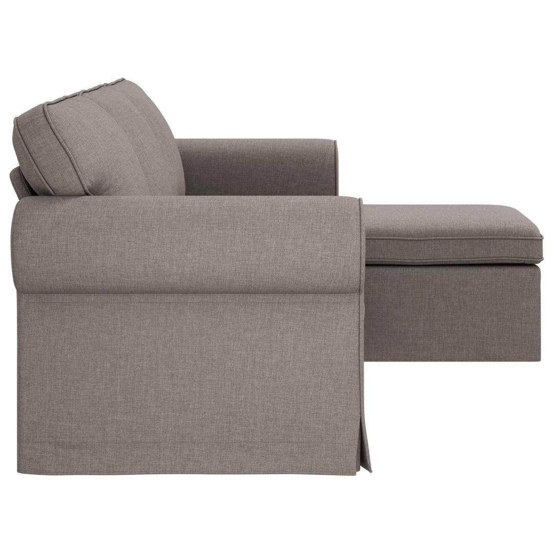 Soffa 215 X 138 X 80 Cm Tyg