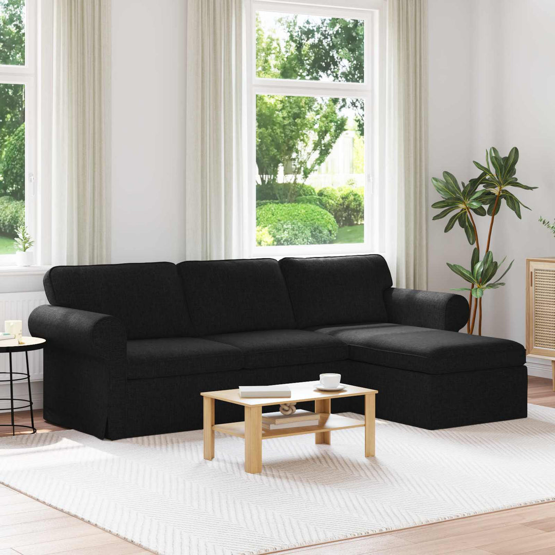 Soffa 215 X 138 X 80 Cm Tyg