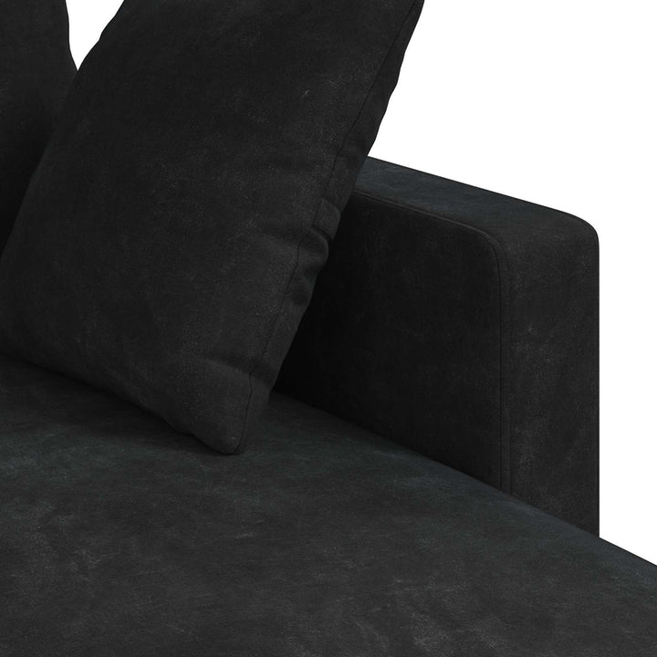 Soffa 228 X 134 X 80 Cm Sammet