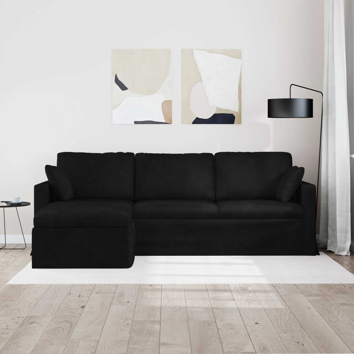 Soffa 228 X 134 X 80 Cm Sammet