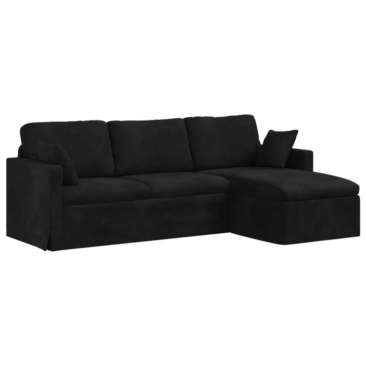 Soffa 228 X 134 X 80 Cm Sammet