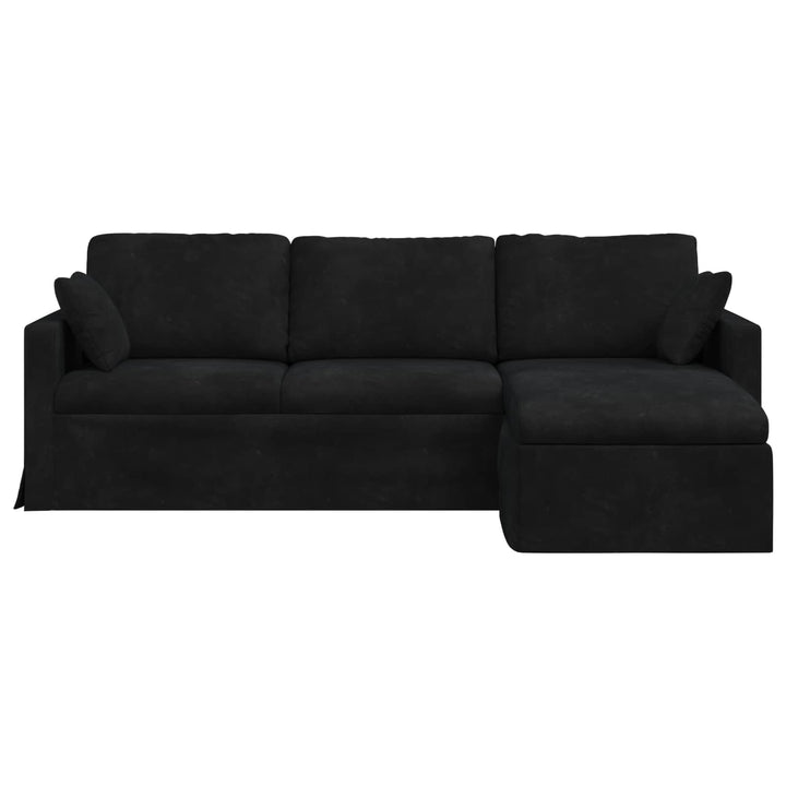 Soffa 228 X 134 X 80 Cm Sammet