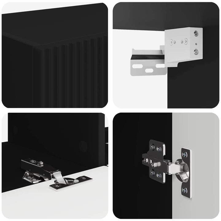 Tv Väggskåp Set 6 St