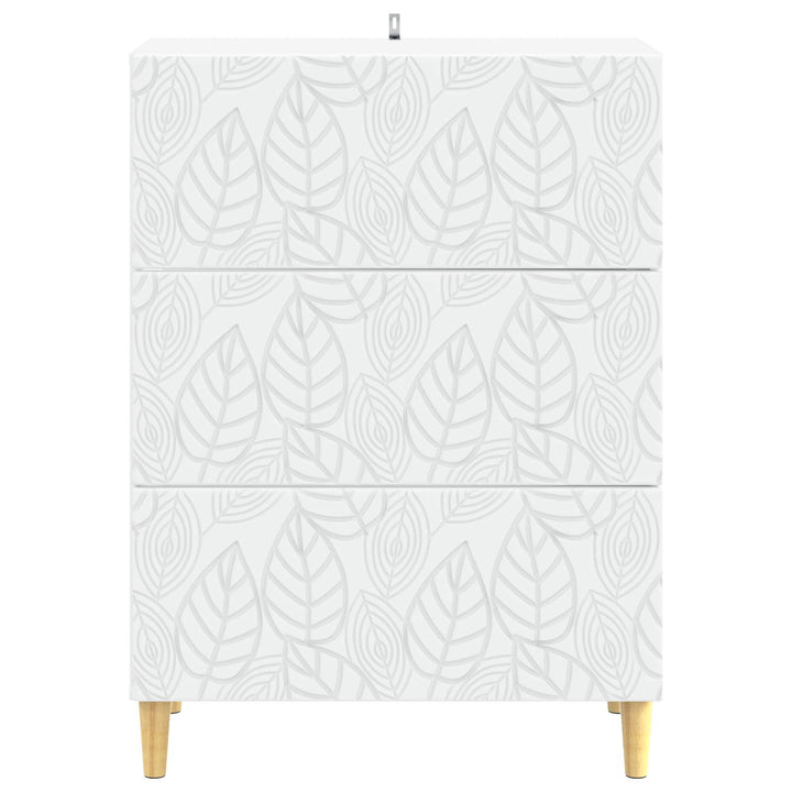 Lådans Skåp Vit 66 X 34,5 X 90 Cm Konstruerat Trä