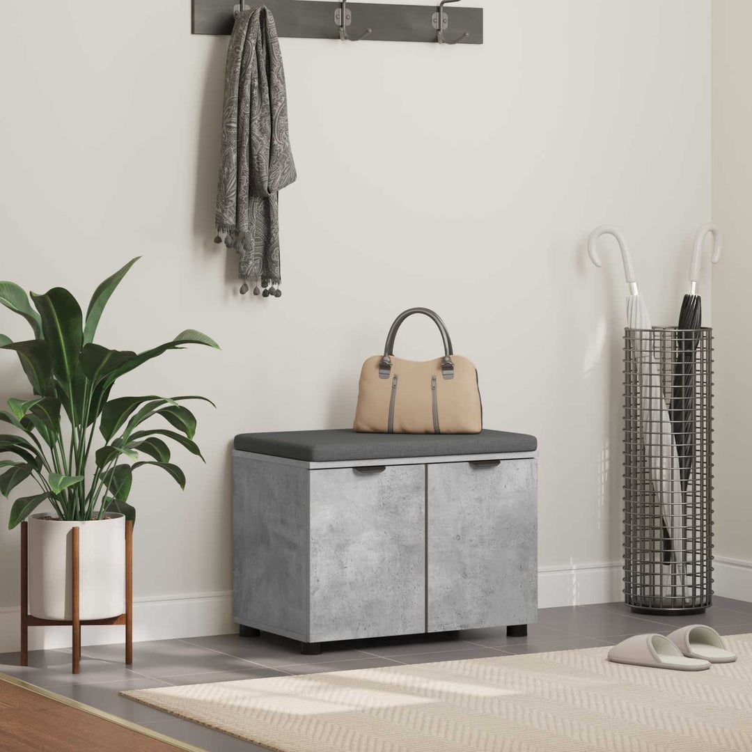 Hallbänk 100 X 38 X 46 Cm Konstruerat Trä Och Tyg