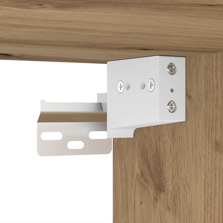 Tv Vägghylla Artisan Ek 98,5 X 30 X 60,5 Cm Konstruerat Trä