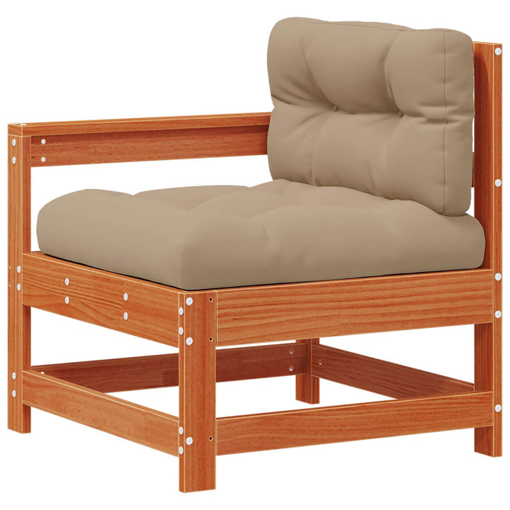 Sektionell Soffa Enheter Vaxad Brun 190 X 62 X 70,5 Cm