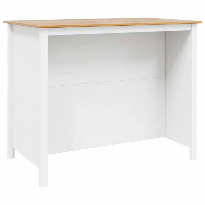 Kököar Hill Vit 112 X 66 X 90 Cm Massivt Furu