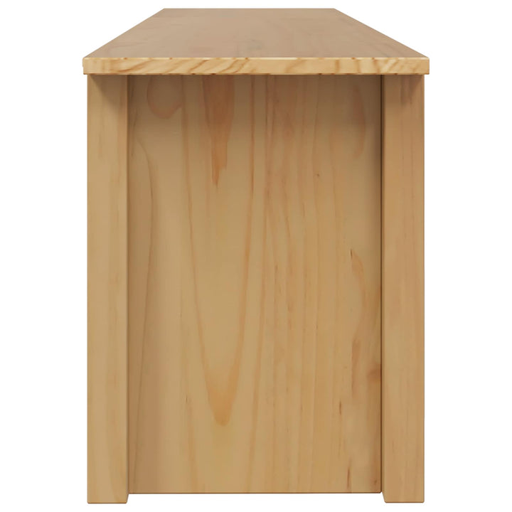 Tv-Ställ Hill Honung Brun 158 X 40 X 39.5 Cm Massivt Furu
