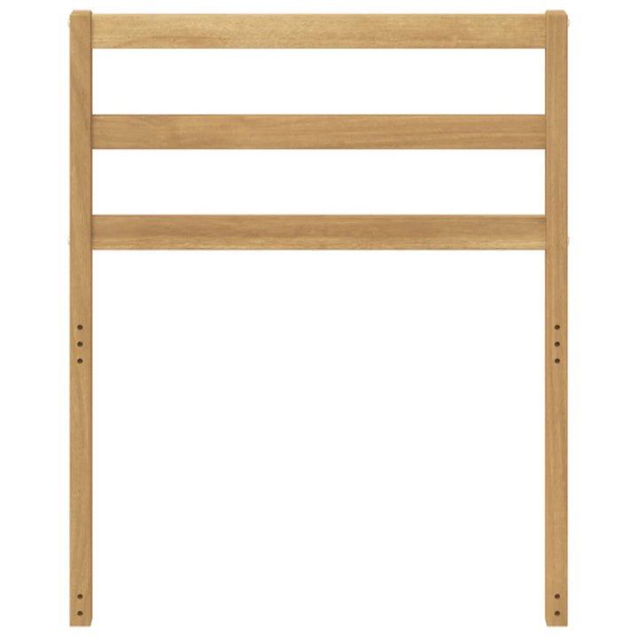 Ryggstöd Modul Vit 59 X 4 X 73 Cm Massivt Akaciaträ