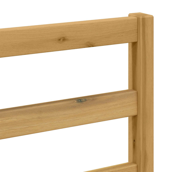 Armstöd Moduler 2 St Vit 59 X 4 X 73 Cm Massivt Akaciaträ