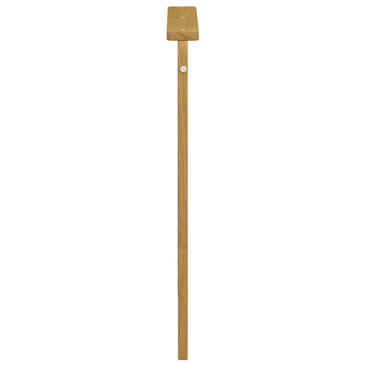 Armstödmodul 2 St Vit 59 X 6 X 61 Cm Massivt Akaciaträ
