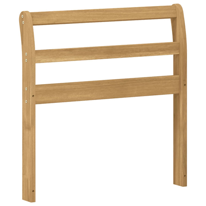 Armstödmodul 2 St Vit 58,5 X 8,5 X 60 Cm Massivt Akaciaträ