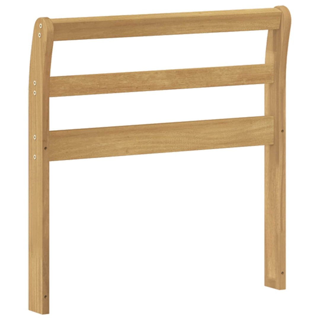 Armstödmodul 2 St Vit 58,5 X 8,5 X 60 Cm Massivt Akaciaträ