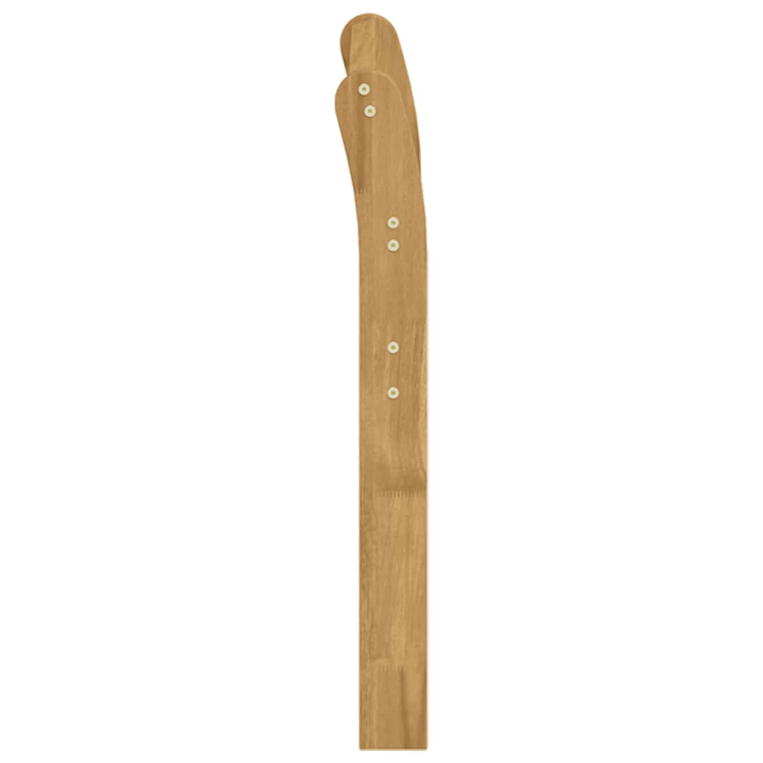 Armstödmodul 2 St Vit 58,5 X 8,5 X 60 Cm Massivt Akaciaträ